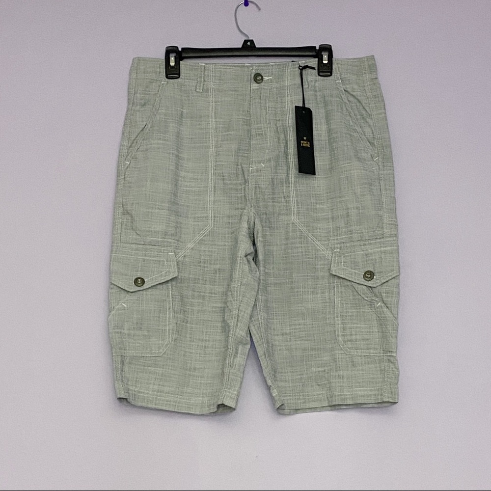 HELIX Gray Cargo Shorts